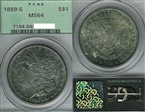 1889-S $1 MS64