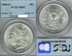 1904-O $1 MS65