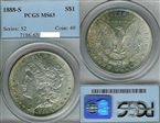 1888-S $1 MS63