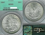 1897 $1 MS65