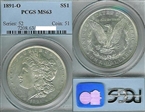 1891-O $1 MS63