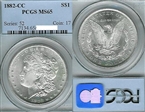 1882-CC $1 MS65