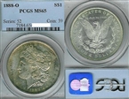 1888-O $1 MS65