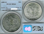 1889-O $1 MS64