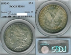 1892-O $1 MS64