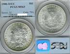 1900-O/CC $1 MS63