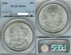 1900 $1 MS66