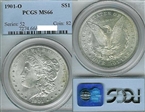 1901-O $1 MS66