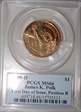 2009-D $1 James K. Polk Position B - First Day of Issue MS66
