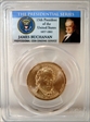 2010-P $1 James Buchanan  First Day of Issue - Position A MS66