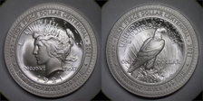 2021 $1 1921-2021 first Peace Centennial Gem Unc.