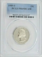 1989-S 25C PR69DCAM