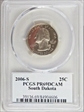 2006-S 25C South Dakota PR69DCAM
