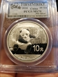2014 10 Yn Panda Silver First Strike MS70