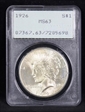 1926 $1 MS63