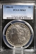 1884-O $1 MS63