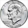 1976-S $1 Silver MS68