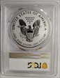 2019-W $1 Silver Eagle Enhanced Rev PR Pride of Two Nations, U.S. Set First Day of Issue PR70