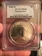 1990-P $1 Eisenhower PR69DCAM