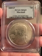 2005-P $1 Marshall MS69