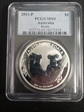 2011-P $1 Koala Ag MS69