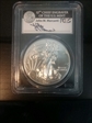 2012-W $1 Burnished Silver Eagle First Strike SP69