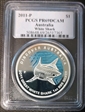2011-P $1 White Shark PR69DCAM