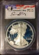 1999-P $1 Silver Eagle Moy Signature PR69DCAM