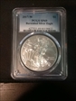 2017-W $1 Burnished Silver Eagle SP69