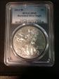 2013-W $1 Burnished Silver Eagle SP69