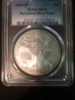 2008-W $1 Burnished Silver Eagle SP70