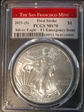 2021-(S) $1 Silver Eagle - T1 Emergency Issue Struck at San Francisco First Strike MS70