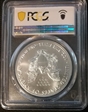 2021-(S) $1 Silver Eagle - T1 Emergency Issue Struck at San Francisco First Strike MS70