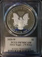 2020-W  $1 Silver Eagle - v75 Privy PR70DCAM