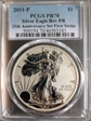 2011-P $1 Silver Eagle Rev PR 25th Anniversary Set First Strike PR70