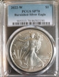 2022-W $1 Burnished Silver Eagle SP70