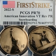 2022-S $1 American Innovation VT Rev PR Snowboarding First Strike PR70