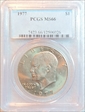 1977 $1 MS66