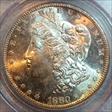 1880/79-S $1 VAM 8, Doubled 18-0 MS66
