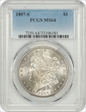 1897-S $1 MS64