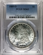 1889-O $1 MS62