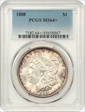 1888 $1 MS64+