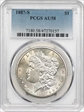 1887-S $1 AU58