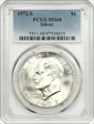 1972-S $1 Silver MS68