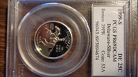 1999-S 25C Delaware Silver PR69DCAM