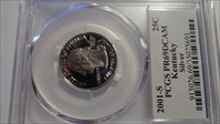2001-S 25C Kentucky Silver PR69DCAM