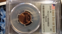 2019-W 1C Shield  First Day of Issue MS68RD