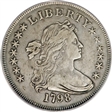 1798 $1 5 Stripes VF35