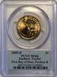 2009-D $1 Zachary Taylor Position B - First Day of Issue MS66