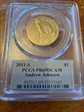 2011-S $1 Andrew Johnson PR69DCAM
